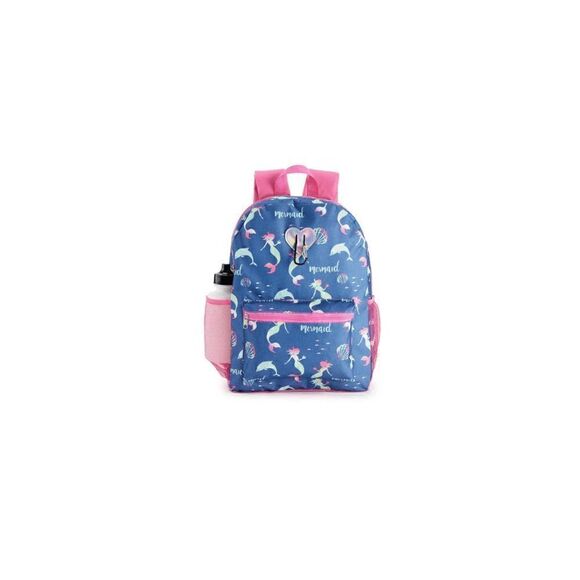 **HOST PICK**  NEW MERMAID & DOLPHIN Girls Print Backpack 6-Piece Set - Picture 3 of 3